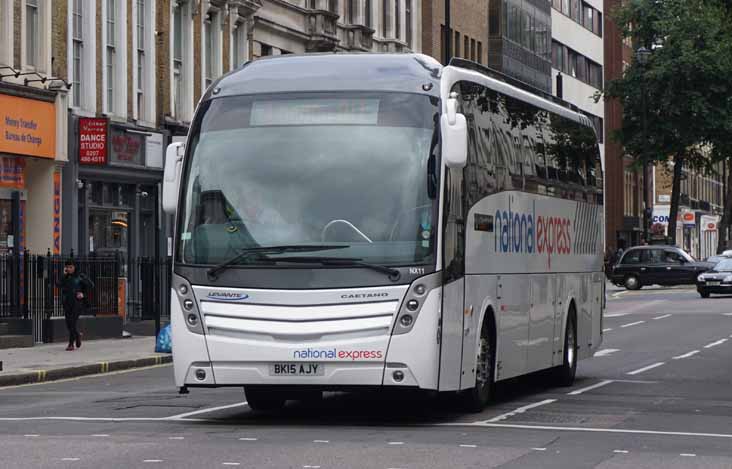 Whippet Scania K340EB Caetano Levante NX11 National Express